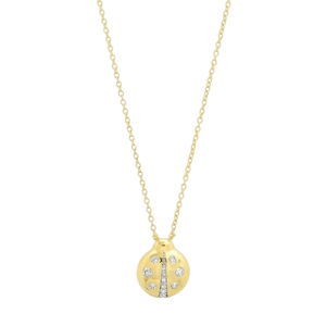 Eriness Jewelry Diamond Baby Ladybug 