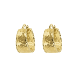 Etrusca Gioielli Orecchini Cerchio Martellati