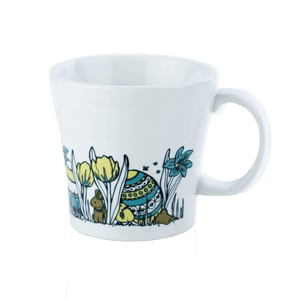 Everything Kitchens Fiesta 15oz Tapered Mugs Easter Enchantment