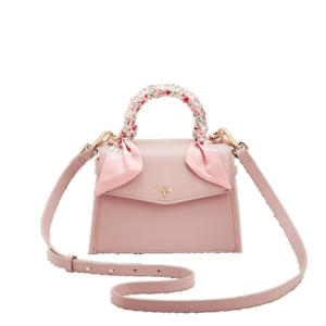 Fable England Pink Structured Tote Bag Small