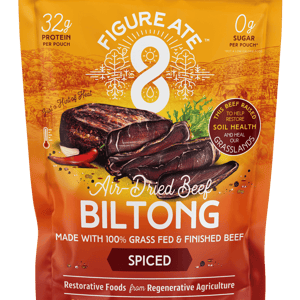 Figure Ate Foods Spiced Grass Fed & Finished Beef Biltong