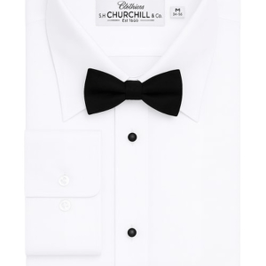 Fine Tuxedos White Non-Pleated Tuxedo Shirt