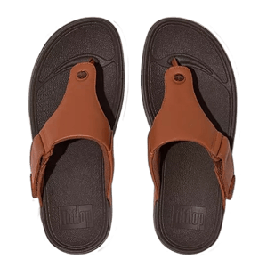 FitFlop TRAKK II Leather Flip-Flops