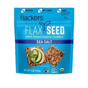 Flackers Sea Salt Flaxseed Crackers