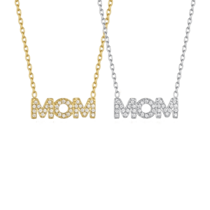 Flaire & Co. Pave Mom Necklace
