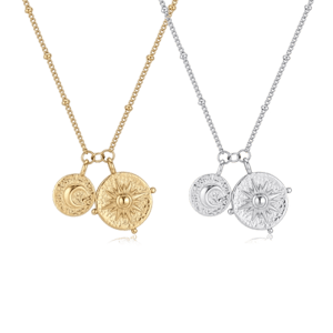 Flaire & Co. Celestial Duo Necklace