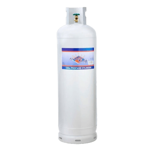 Flame King 100lb Empty Steel Propane Tank