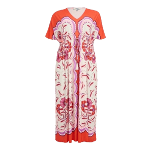 YOEK Maxikleid FLAMINGO
