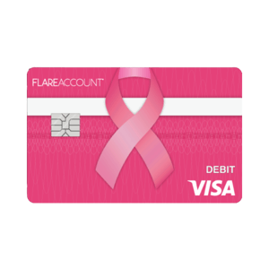 Flare Account Pink Debit Card3