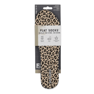 FLAT SOCKS Leopard Print