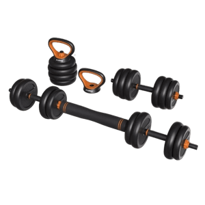 Flybird Fitness 4 in 1 Adjustable Dumbbell Kettlebell Set
