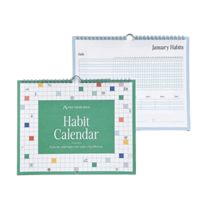 Free Period Press Habit Tracker Calendar