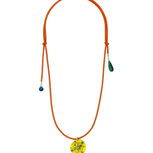 FRY POWERS SUN POWERS Resin Charm Necklace