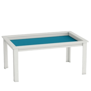 Fun & Tables Mesa Rectangular Blanco Polar