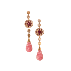 Gabrielle 14K Yellow Gold Small Round Discs and Large Round Disc