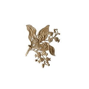 Gabrielle Bronze Lily of the Valley Brooch