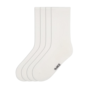 Glance Underwear Tennis Socken Soft White 2 Paar