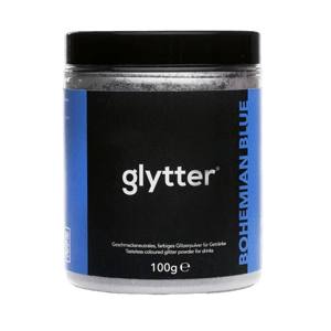 glytter Glytterpulver Blau