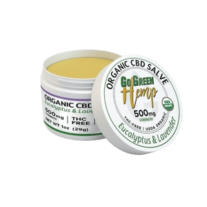 GoGreen Hemp USDA Organic CBD Balm Salve