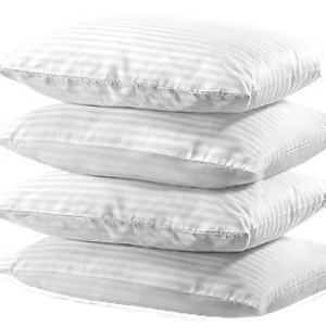 GoGroopie 4 Pack of Striped Bounceback Pillows