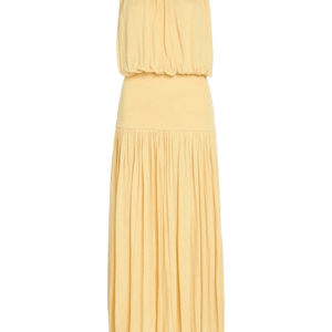 Harvey Nichols TOTEME Gathered jersey maxi dress