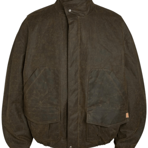 Harvey Nichols CALVIN KLEIN Donald patch-pocket waxed cotton jacket