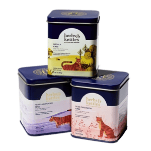Herbs & Kettles Chai Set Combo