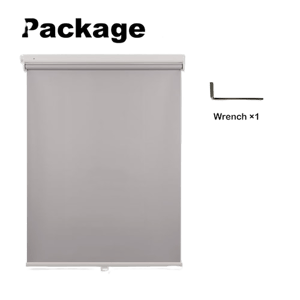 Hestia Blinds No-Drill Waterproof Blackout Roller Shades