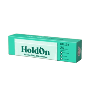 HoldOn Bags Compostable Zipseal Gallon Bags
