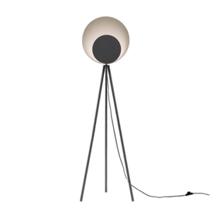 houseof. Charcoal Grey Diffuser Floor Lamp