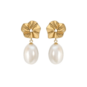 Incador Cradle Pearl Drop Earrings
