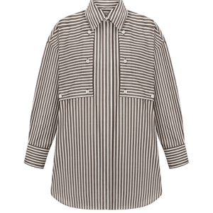 Inner Tiger Flap Pocket Poplin Shirt