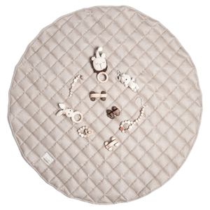 Jabaloo French Linen Baby Playmat