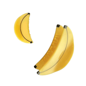 Jenny Lemons Banana Mini Me Hair Claw Set
