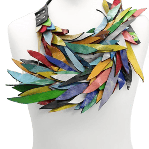 Jianhui London Colourful Hummingbird Necklace
