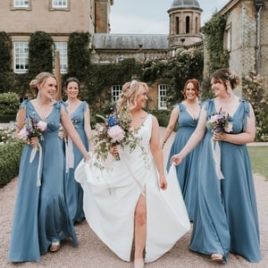 princess polly baby blue dress Jj House Bridesmaid Dress main image 0