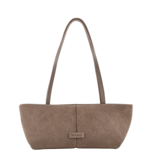 Jo Mercer Prime Shoulder Bag Ash Suede