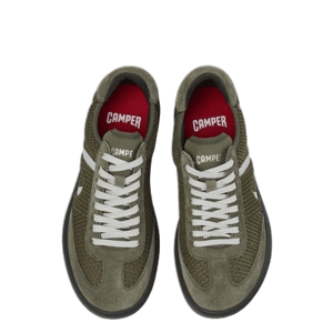 CAMPER Pelotas Soller Green Tencel Lyocell Sneakers