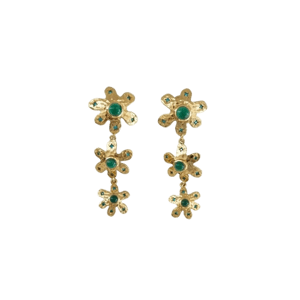 Kaarme Jewels Flower Drop Earrings