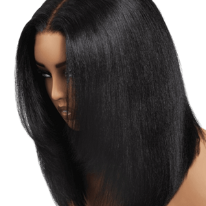 Klaiyi Light Yaki Straight Put On and Go Glueless Bob
