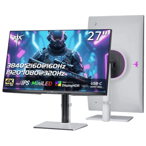 KTC Mini LED 27" 4K 160Hz HDR1400 Gaming Monitor