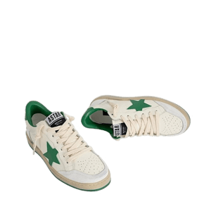 LarosaStyle White Nappa Leather Sneakers
