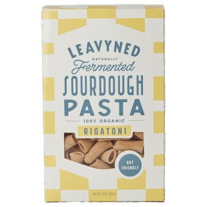 Leavyned Rigatoni Sourdough Pasta