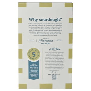 Leavyned Macaroni Sourdough Pasta