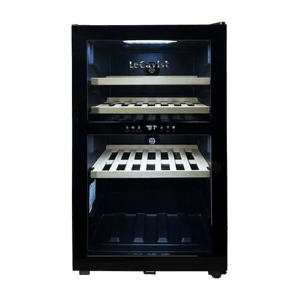 LeCavist 56 Bottle Dual Zone Wine Cabinet Freestanding