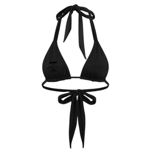 Lets Swim Black Triangle Bikini Top