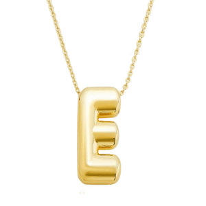 Limoges Jewelry Balloon Initial Necklace