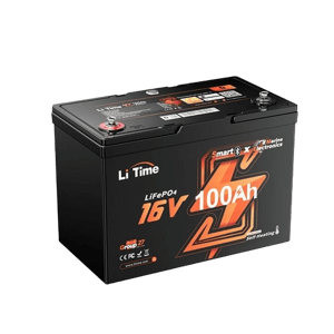 LiTime 12V 165Ah Dual Purpose Smart Self-Heating Bluetooth