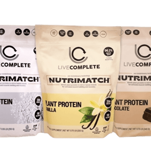 LiveComplete NutriMatch Plant Protein Trio Variety Pack