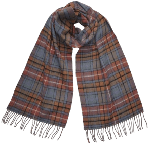 Pure Lambswool Tartan Scarf